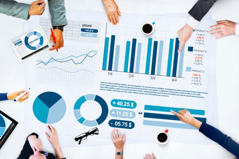 Business People Meeting Planning Analysis Statistics Brainstormi
