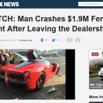 ディーラーを出た直後、2億1000万円の新車フェラーリオーナーに起きた悲劇とは？